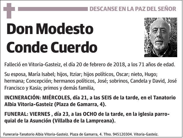 Modesto Conde Cuerdo