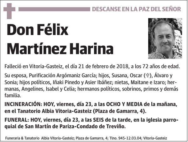 Félix Martínez Harina