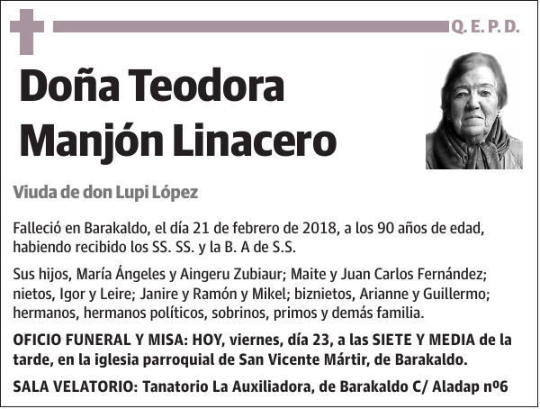 Teodora Manjón Linacero