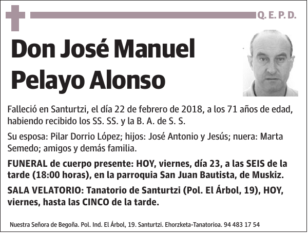 José Manuel Pelayo Alonso