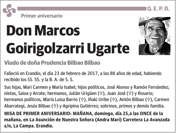 Marcos Goirigolzarri Ugarte