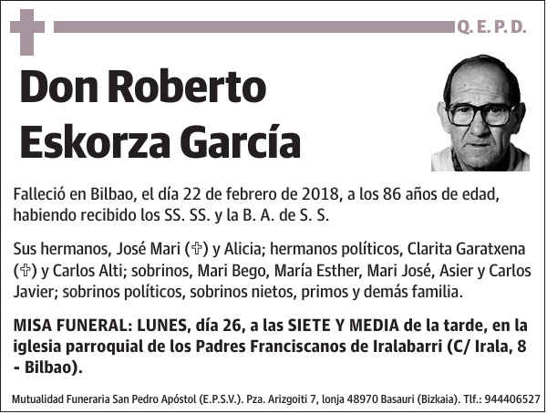 Roberto Eskorza García