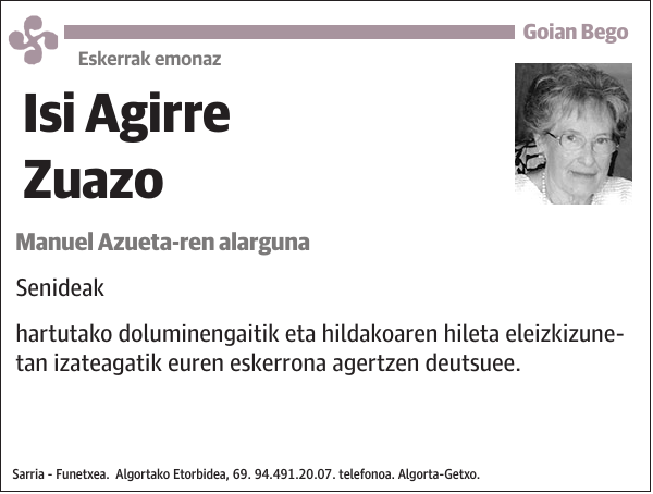 Isi Agirre Zuazo