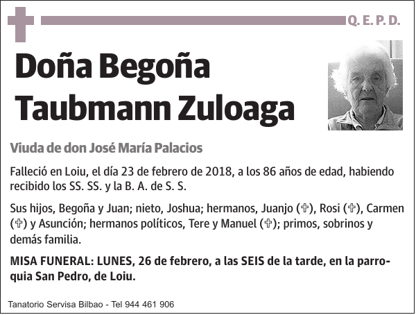 Begoña Taubmann Zuloaga