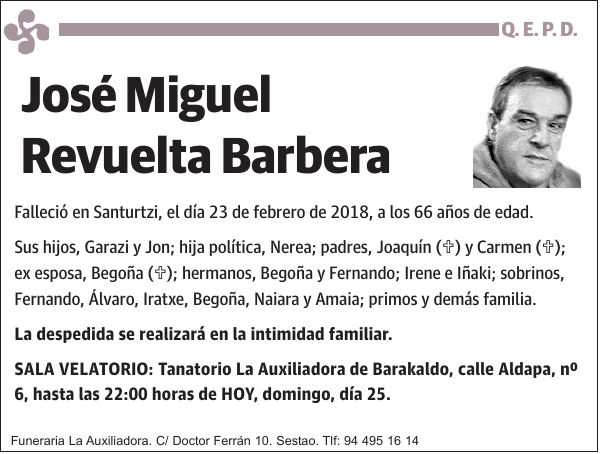 José Miguel Revuelta Barbera