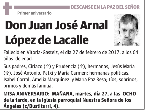 Juan José Arnal López de Lacalle