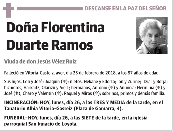 Florentina Duarte Ramos