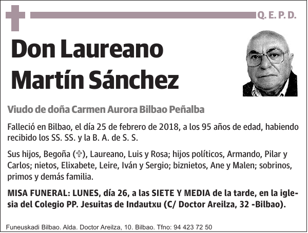 Laureano Martín Sánchez