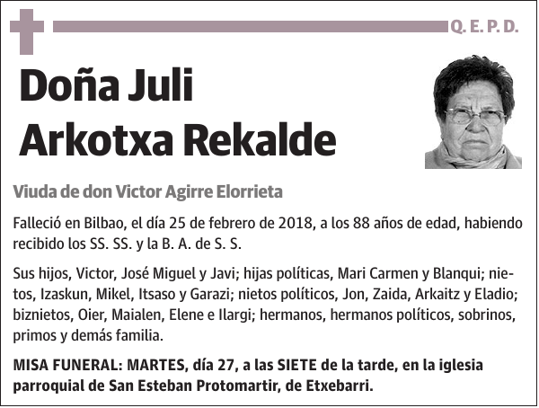 Juli Arkotxa Rekalde