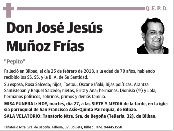 José Jesús Muñoz Frías