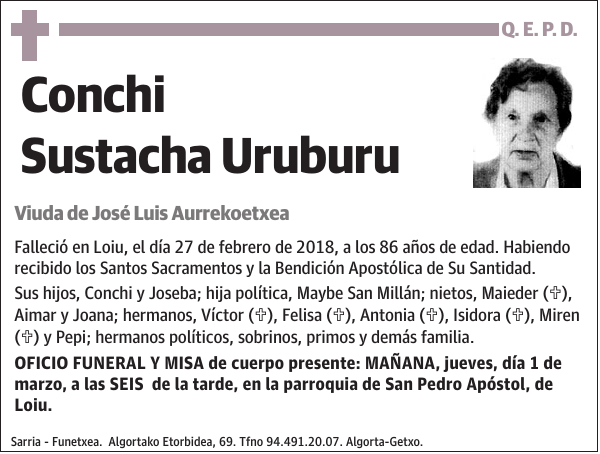 Conchi Sustacha Uruburu