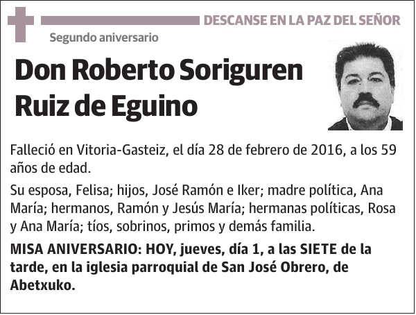 Roberto Soriguren Ruiz de Eguino