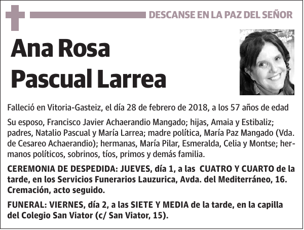 Ana Rosa Pascual Larrea