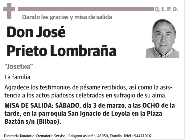 José Prieto Lombraña