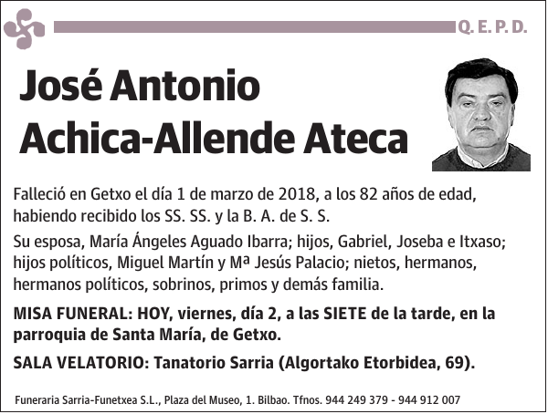 José Antonio Achica-Allende Ateca