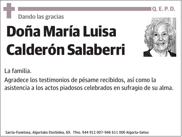 María Luisa Calderón Salaberri