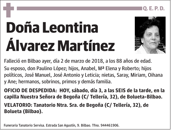 Leontina Álvarez Martínez