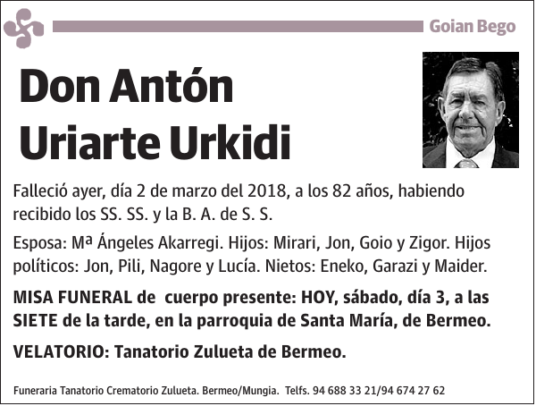 Antón Uriarte Urkidi