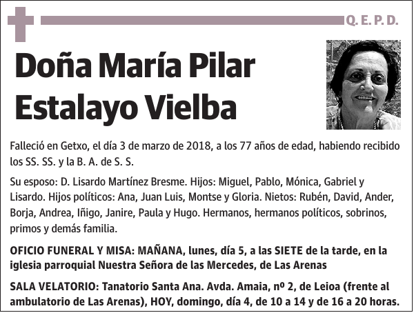 María Pilar Estalayo Vielba