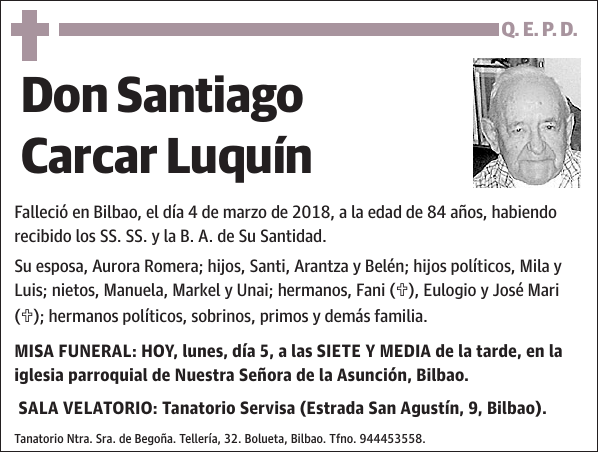 Santiago Carcar Luquín