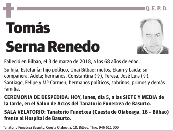 Tomás Serna Renedo