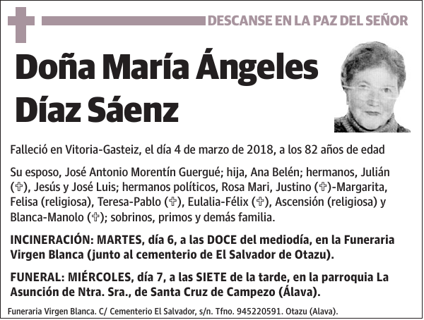 María Ángeles Díaz Sáenz