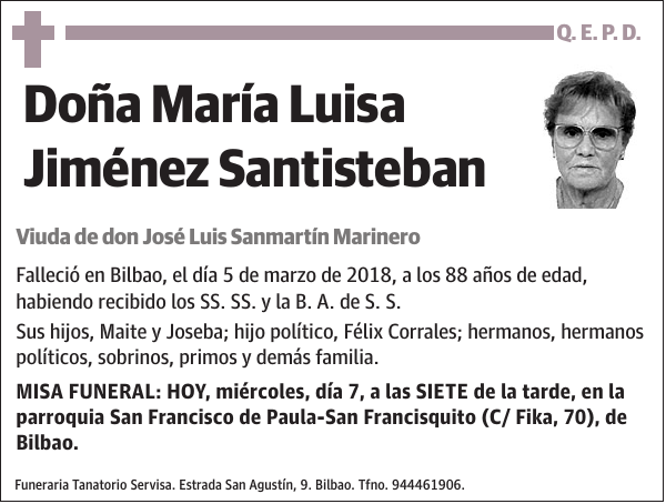 María Luisa Jiménez Santisteban