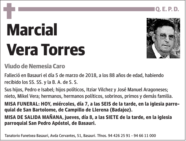 Marcial Vera Torres