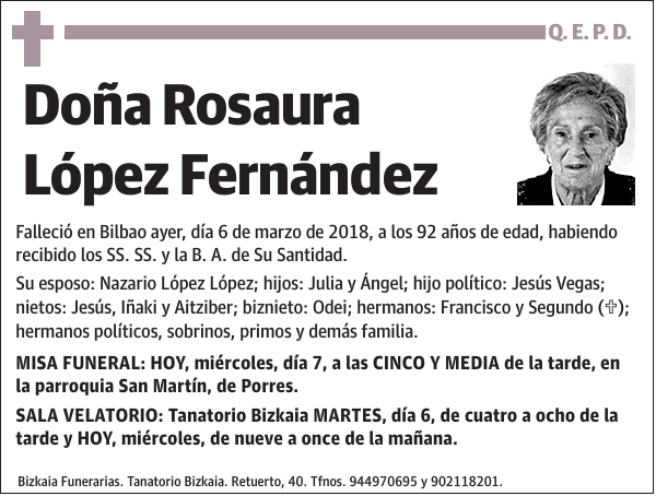 Rosaura López Fernández