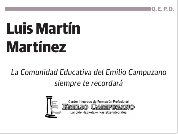 Luis Martín Martínez