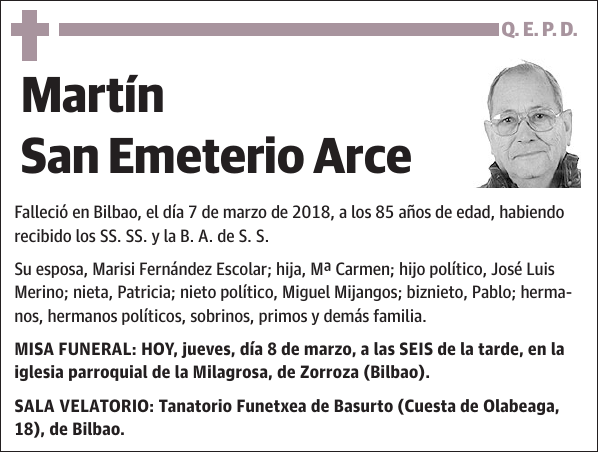 Martín San Emeterio Arce