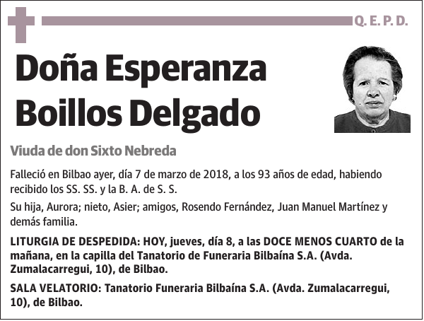 Esperanza Boillos Delgado