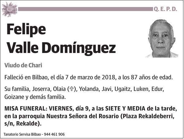 Felipe Valle Domínguez