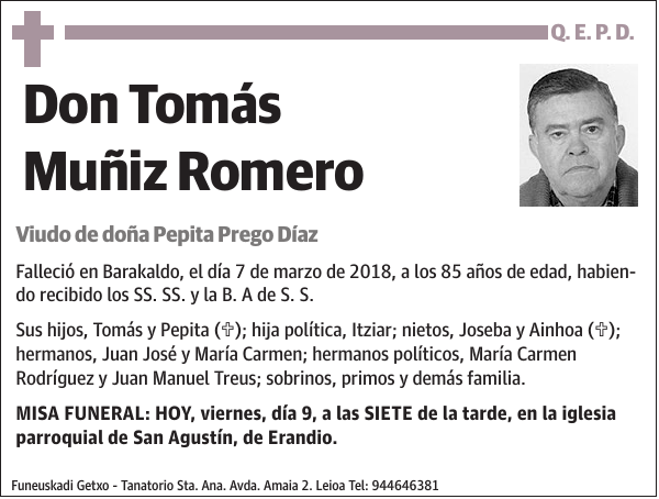 Tomás Muñiz Romero