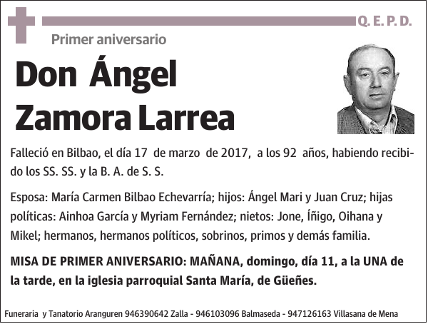 Ángel Zamora Larrea