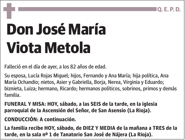 José María Viota Metola