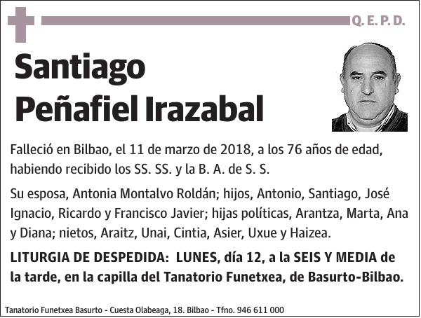 Santiago Peñafiel Irazabal