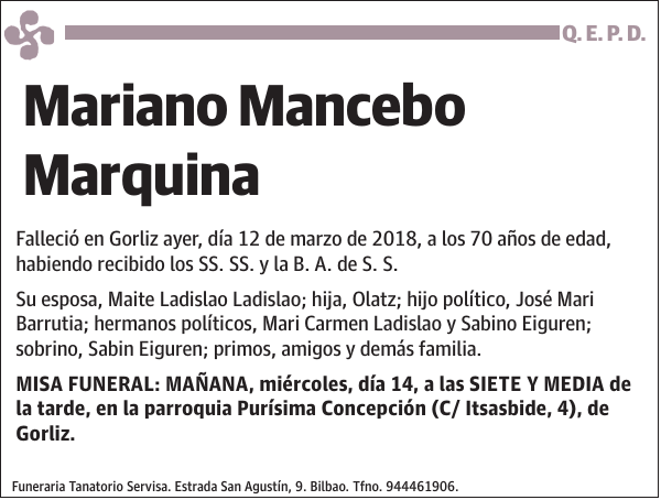 Mariano Mancebo Marquina