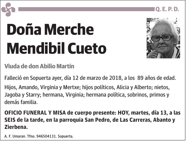 Merche Mendibil Cueto