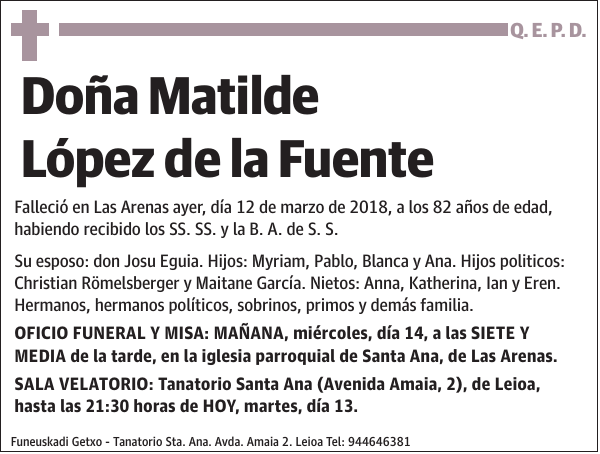 Matilde López de la Fuente