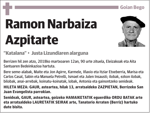 Ramon Narbaiza Azpitarte