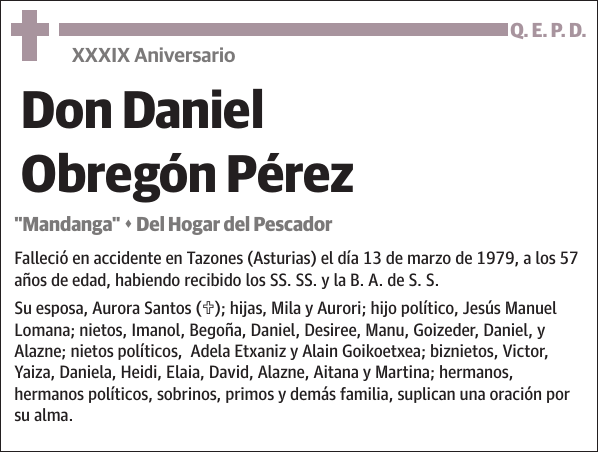 Daniel Obregón Pérez