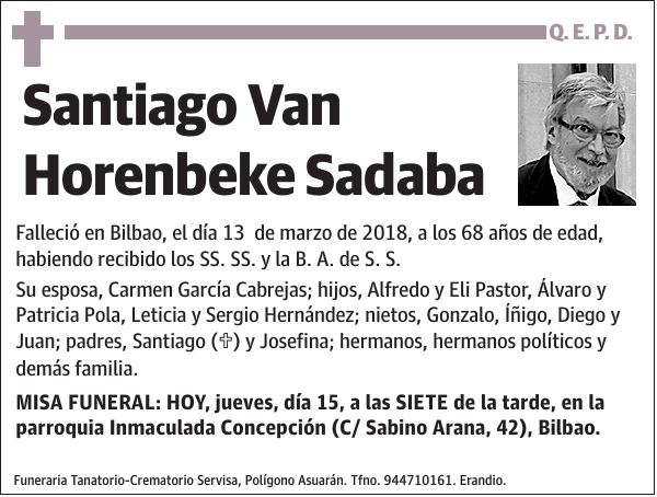 Santiago Van Horenbeke Sadaba