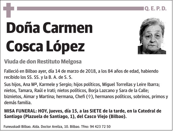 Carmen Cosca López