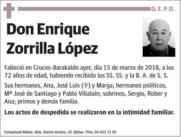 Enrique Zorrilla López