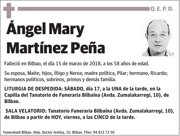 Ángel Mary Martínez Peña