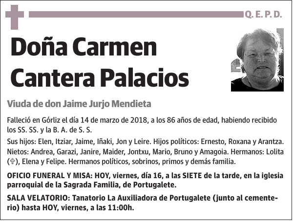 Carmen Cantera Palacios