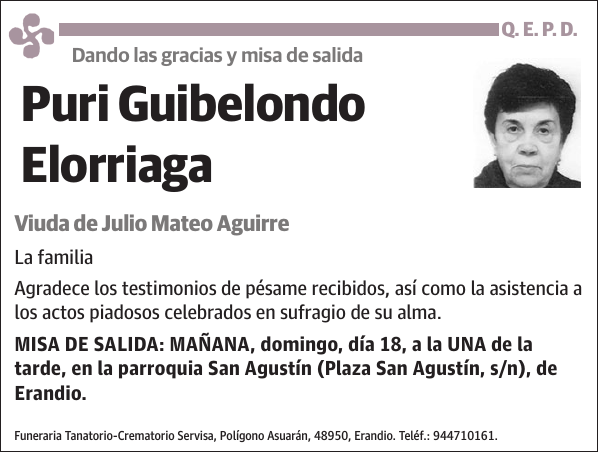 Puri Guibelondo Elorriaga