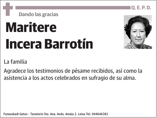 Maritere Incera Barrotín