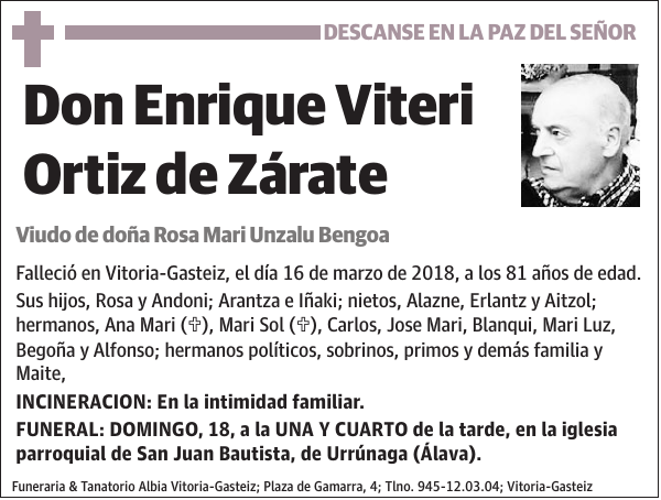 Enrique Viteri Ortiz de Zárate